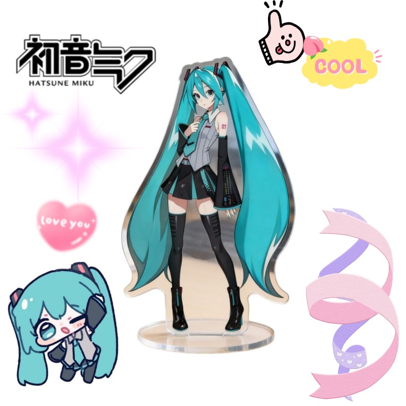 Desk Accessories - Hatsune Miku 10 cm Akrilik Standı