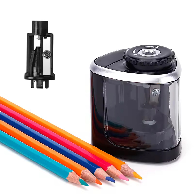 Electric Pencil Sharpener Usb - Pille Çalışan Elektrikli Kalemtıraş Taşınabilir Otomatik