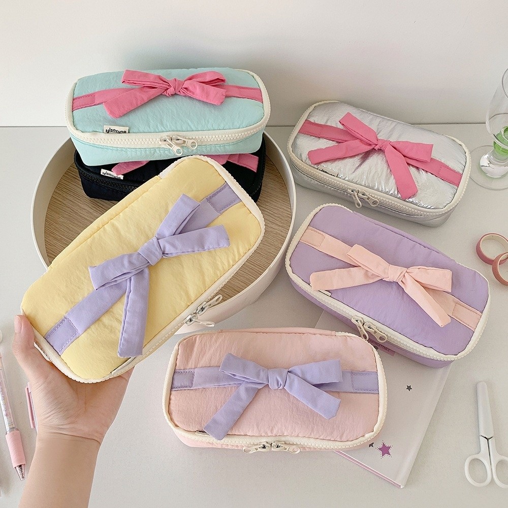 Fiyonklu Kalemlik, Şık Dantel  - Aesthetic Large Pencil Case Pouch incelemesi ve fiyatı