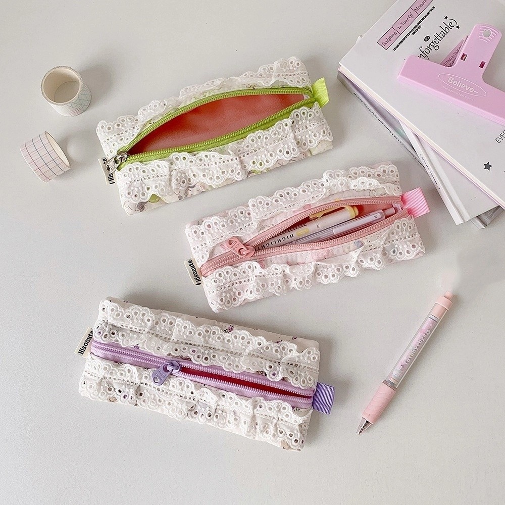 Fiyonklu Kırtasiye Çantası Tat - Aesthetic Large Pencil Case Pouch incelemesi ve fiyatı