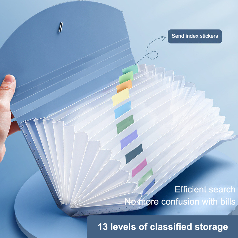 13 Bölmeli Genişleyen Dosya Kl - Expandable Accordion File Folder 13 Pockets incelemesi ve fiyatı